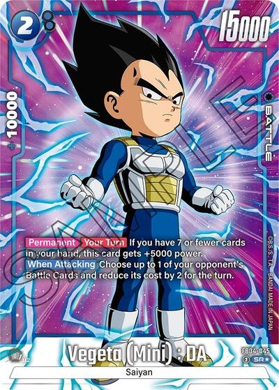 Vegeta (Mini) : DA (FB04-045) [Fusion World] FB04-045
