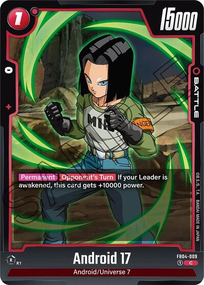 Android 17 (FB04-009) [Fusion World] FB04-009