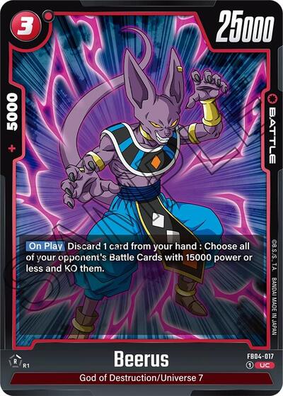 Beerus (FB04-017) [Fusion World] FB04-017