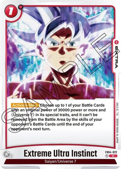 Extreme Ultra Instinct (FB04-022) [Fusion World] FB04-022