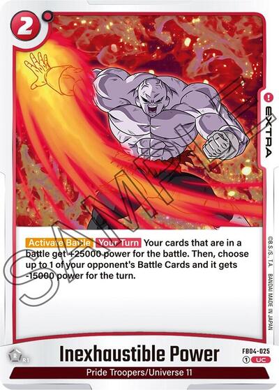 Inexhaustible Power (FB04-025) [Fusion World] FB04-025