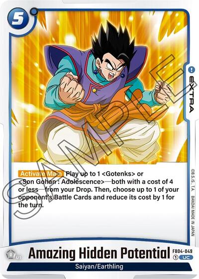 Amazing Hidden Potential (FB04-049) [Fusion World] FB04-049