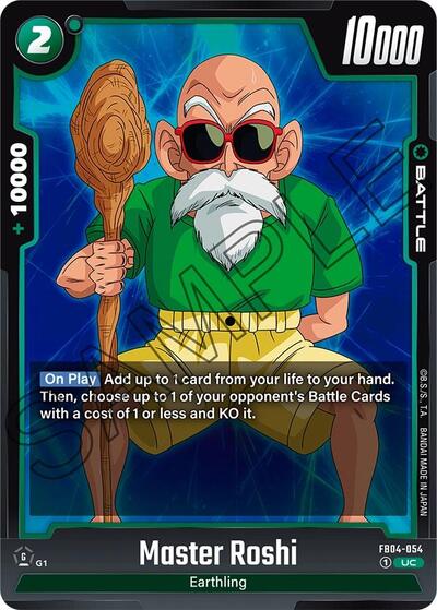 Master Roshi (FB04-054) [Fusion World] FB04-054