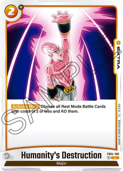 Humanity's Destruction (FB04-100) [Fusion World] FB04-100