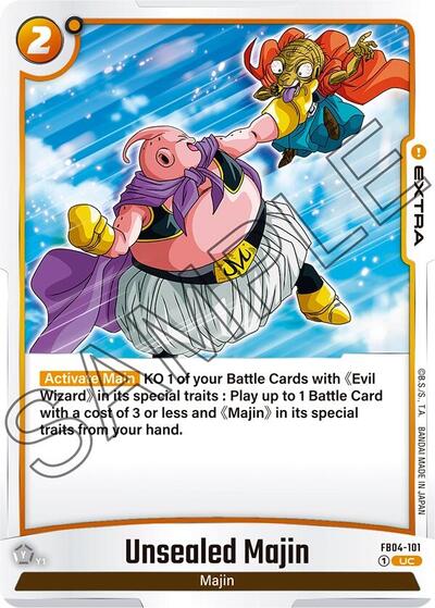 Unsealed Majin (FB04-101) [Fusion World] FB04-101