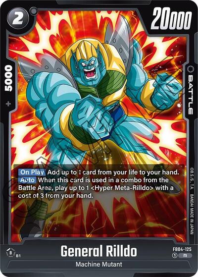 General Rilldo (FB04-125) [Fusion World] FB04-125