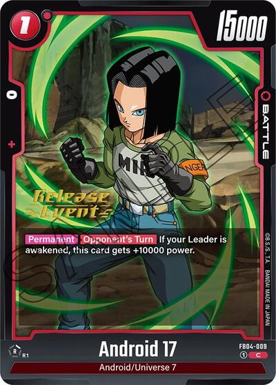 Android 17 (FB04-009) [Fusion World] FB04-009