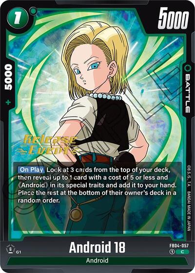 Android 18 (FB04-057) [Fusion World] FB04-057