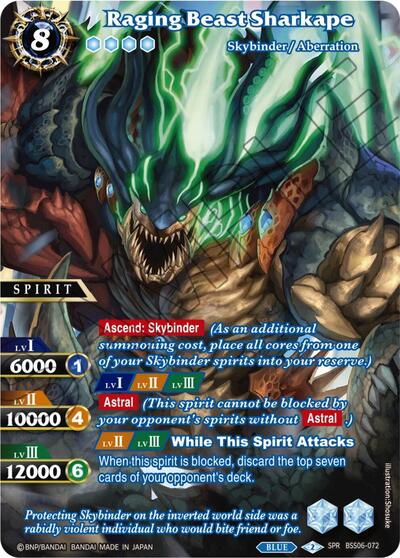Raging Beast Sharkape BSS06-072