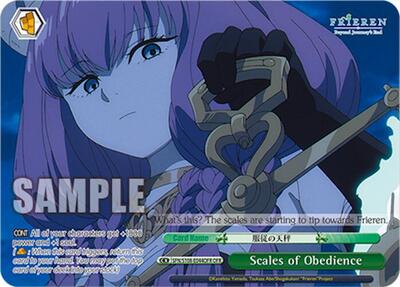 Scales of Obedience SFN/S108-E044OFR OFR