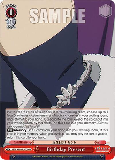 Birthday Present SFN/S108-E065b U