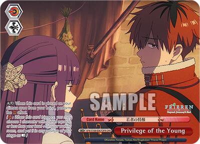 Privilege of the Young SFN/S108-E067OFR OFR