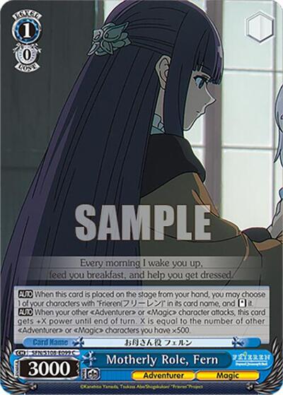 Motherly Role, Fern SFN/S108-E099 C