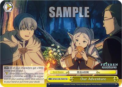 Our Adventure SFN/S108-TE09 TD