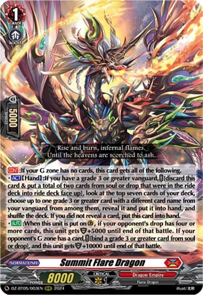 Summit Flare Dragon [D-Format] DZ-BT05/003EN