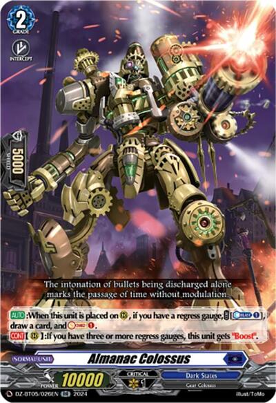 Almanac Colossus [D-Format] DZ-BT05/026EN