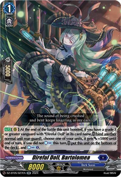 Direful Doll, Bartolomea [D-Format] DZ-BT05/027EN