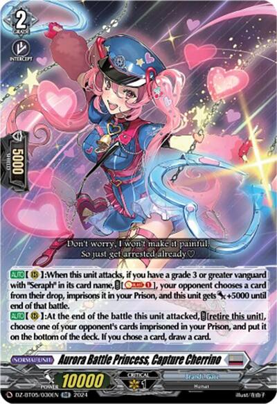 Aurora Battle Princess, Capture Cherrino [D-Format] DZ-BT05/030EN