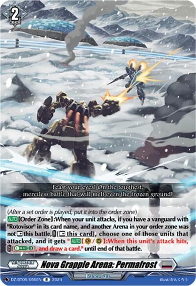 Nova Grapple Arena: Permafrost [D-Format] DZ-BT05/055EN