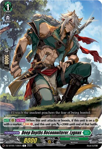 Deep Depths Reconnoiterer, Lygnas [D-Format] DZ-BT05/109EN