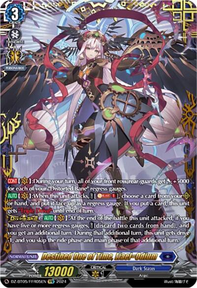 Destined One of Time, Liael=Odium [D-Format] DZ-BT05/FFR05EN