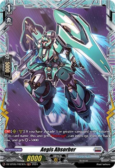 Aegis Absorber [D-Format] DZ-BT05/FR23EN