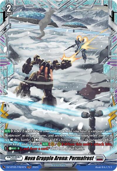 Nova Grapple Arena: Permafrost [D-Format] DZ-BT05/FR24EN