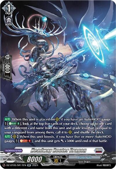 Headway Router Dragon [D-Format] DZ-BT05/SR17EN