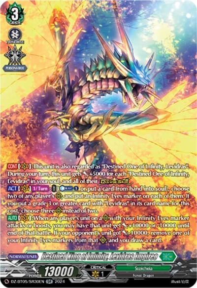 Destined King of Infinity, Levidras Empireo [D-Format] DZ-BT05/SR30EN