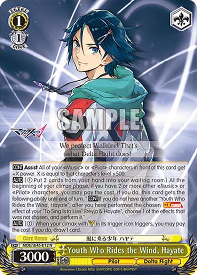Youth Who Rides the Wind, Hayate MDE/SE45E12 N