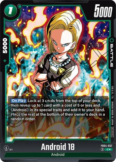 Android 18 (FB04-057) [Fusion World] 