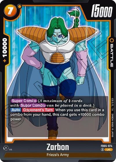 Zarbon (FB05-074) [Fusion World] FB05-074