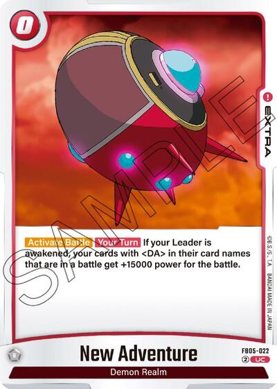 New Adventure (FB05-022) [Fusion World] FB05-022