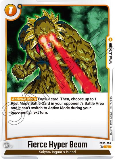 Fierce Hyper Beam (FB05-094) [Fusion World] FB05-094
