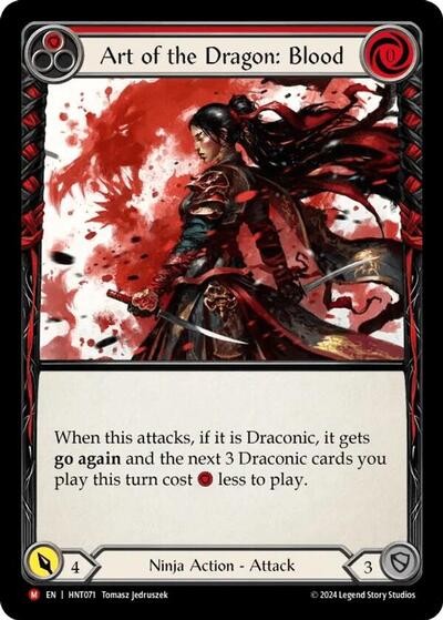 Art of the Dragon: Blood 