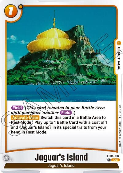 Jaguar's Island (FB05-092) [Fusion World] FB05-092