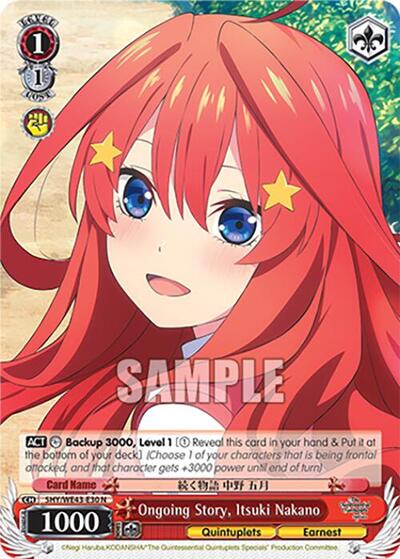 Ongoing Story, Itsuki Nakano 5HY/WE43-E30 N