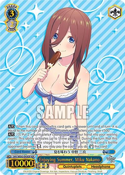 Enjoying Summer, Miku Nakano 5HY/WE43-E45IGP IGP