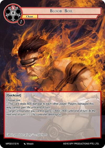 Blood Boil MP02-012 N