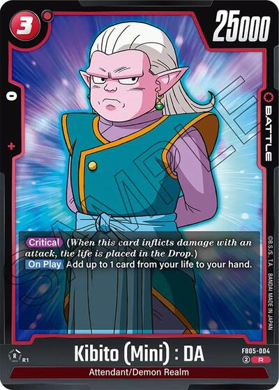 Kibito (Mini) : DA (FB05-004) [Fusion World] FB05-004
