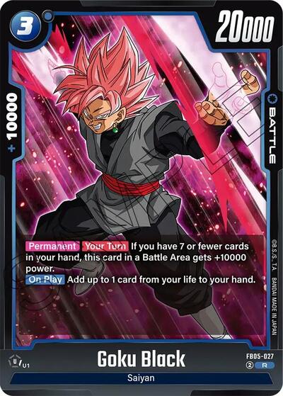 Goku Black (FB05-027) [Fusion World] FB05-027