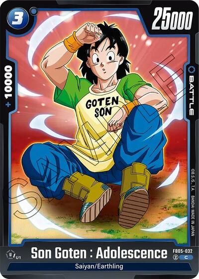 Son Goten : Adolescence (FB05-032) [Fusion World] FB05-032