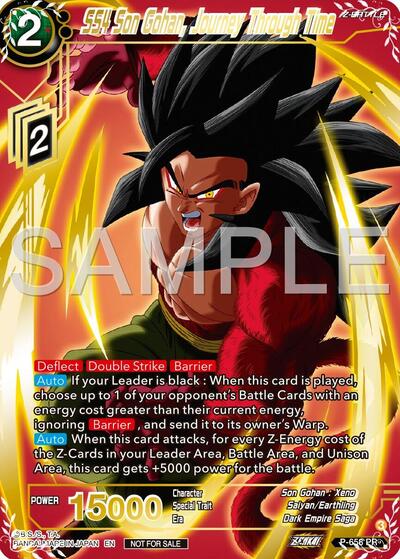 SS4 Son Gohan, Journey Through Time P-658