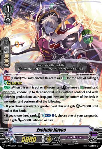 Exclude Havoc [V-Format] V-PR/0311EN