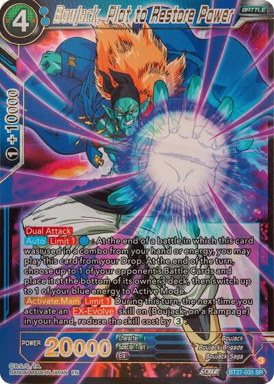 Boujack, Plot to Restore Power BT27-035 — History of Z