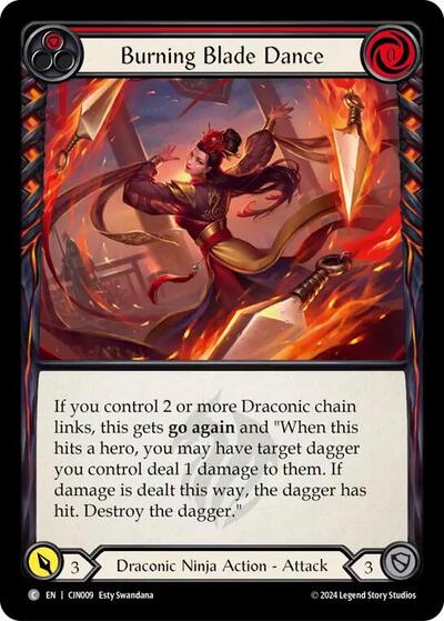 Burning Blade Dance