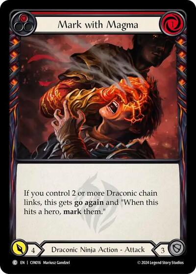 Mark with Magma