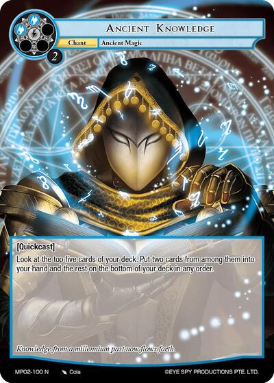 Ancient Knowledge MP02-100 N