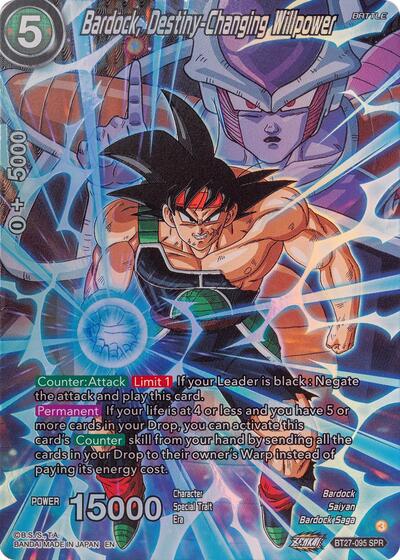 Bardock, Destiny-Changing Willpower BT27-095