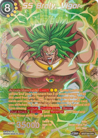 SS Broly, Vigor BT27-084